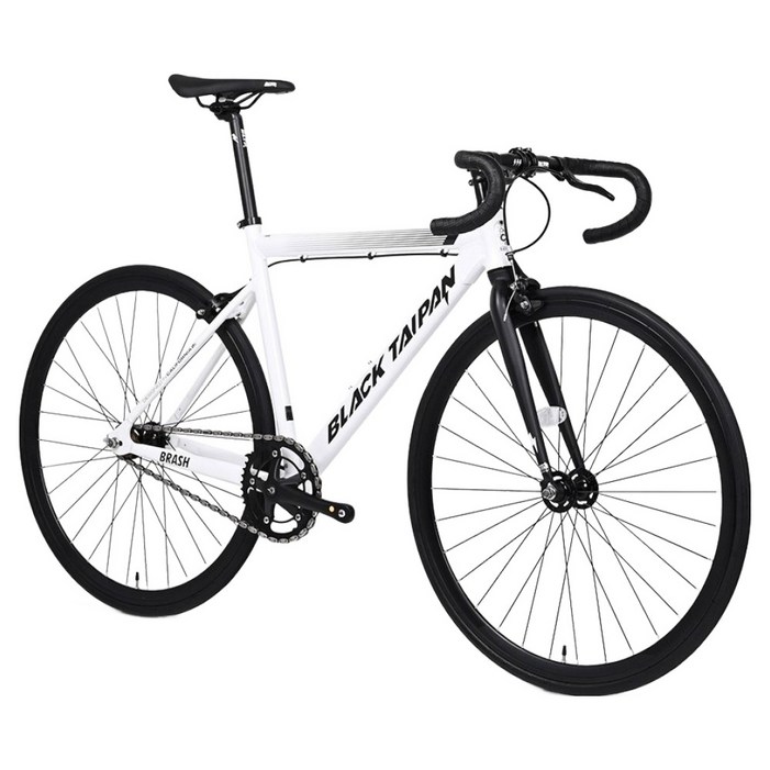 블랙타이판 경량 알루미늄 브래쉬 700C 픽시자전거 미조립 500