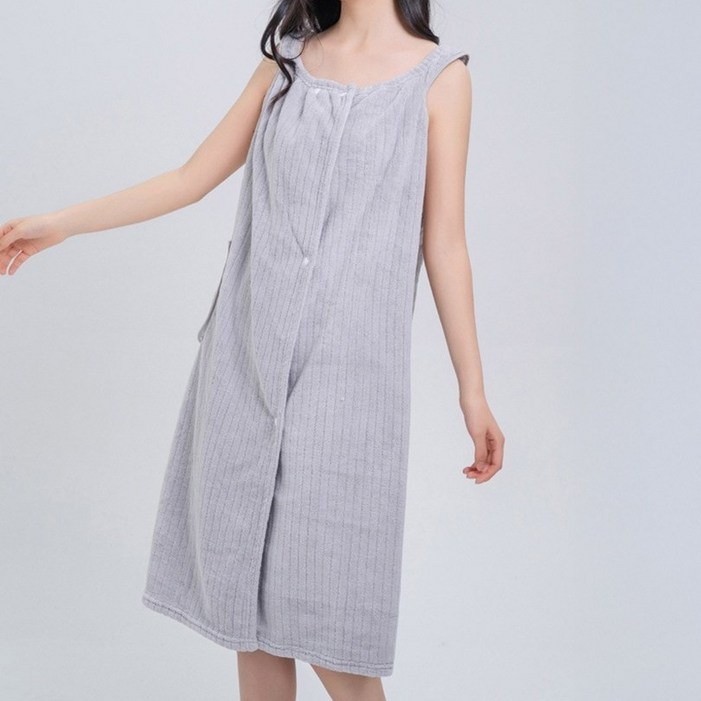 여성용 코지데이 호텔 골프 샤워가운