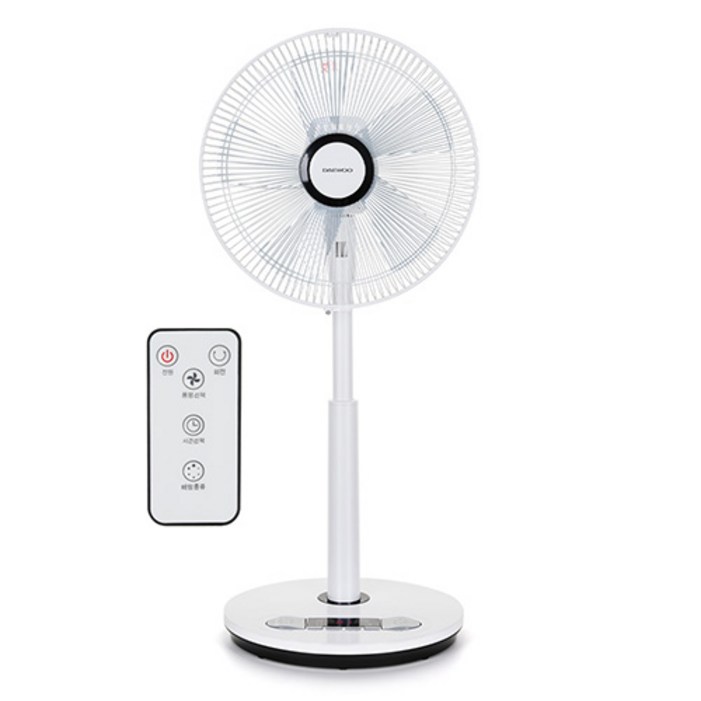대우 초미세풍 발터치 리모컨 선풍기 DEFKL140C
