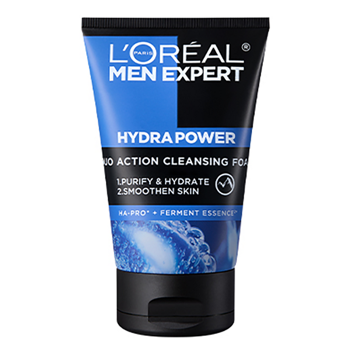 로레알파리 이드라파워 아쿠아 듀오 클렌징 폼