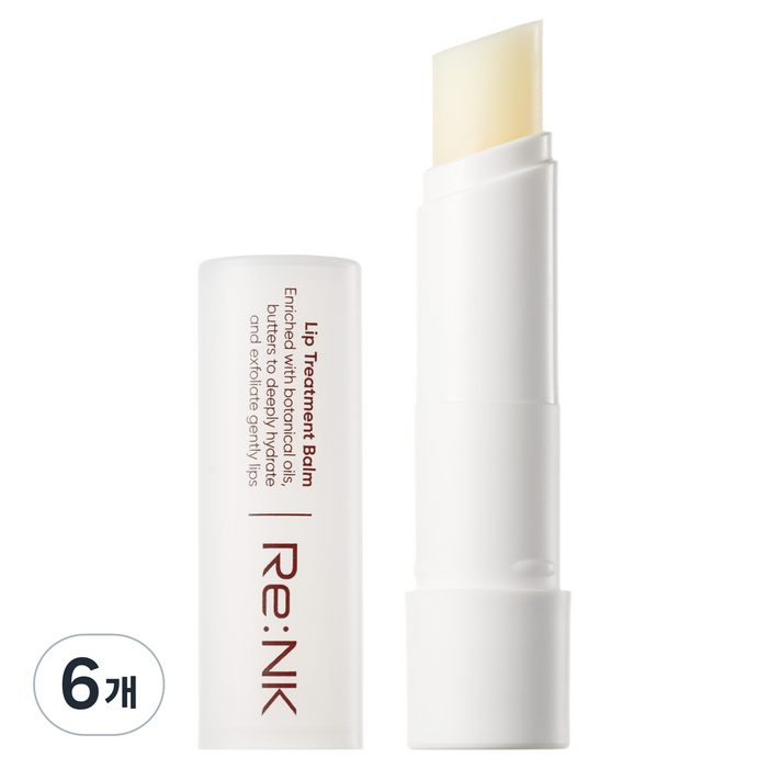 리엔케이 립 트리트먼트 립밤, 시어버터, 4.2g, 6개