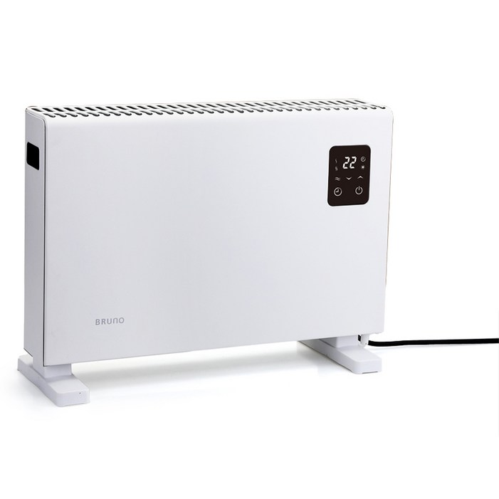 BRUNO 리모컨형 컨벡션 히터, BVH2411, 화이트