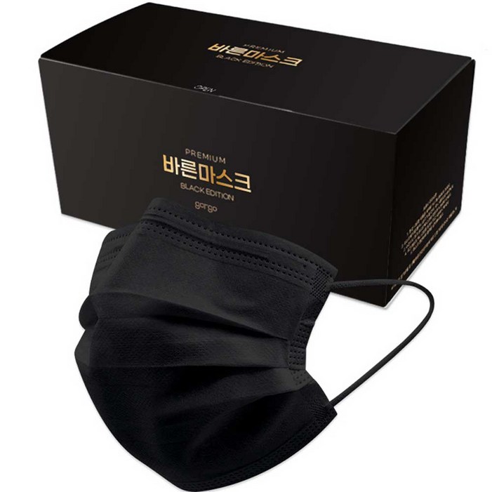 고르고 바른 일회용 마스크 성인용