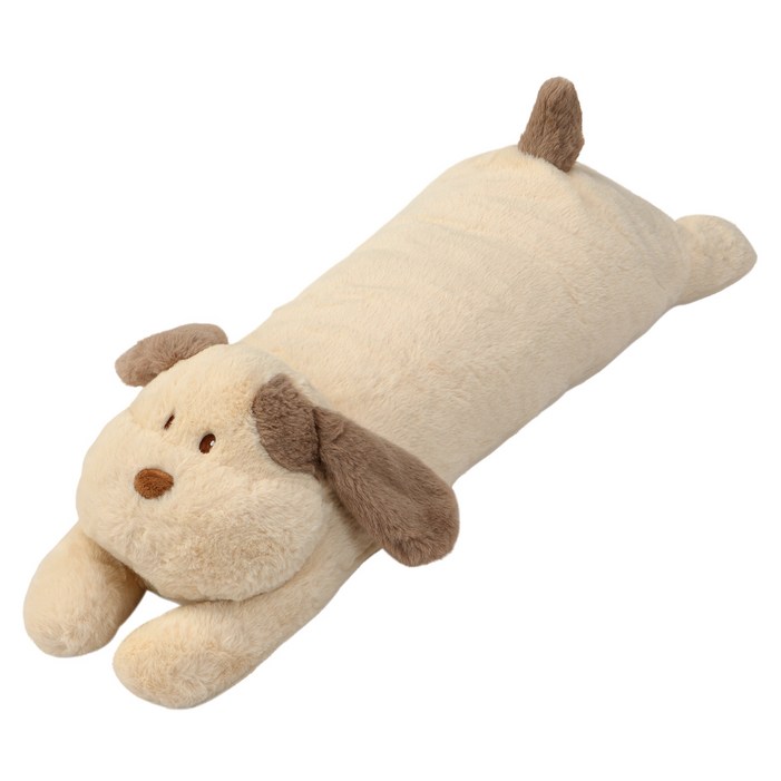 포레스트 홈앤데코 애니멀 말랑이 쿠션 바디필로우 강아지, 베이지