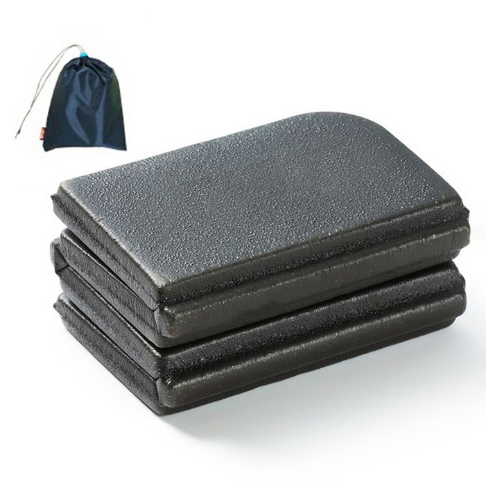 와이에스 휴대용 초경량 접이식 등산방석  파우치