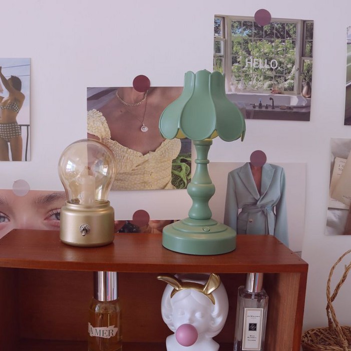 다루미 빈티지 감성 미니 무드등