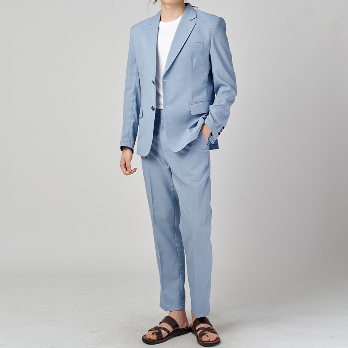 하이후 남성용 에이크 라이트 썸머 수트 세트 HU2001