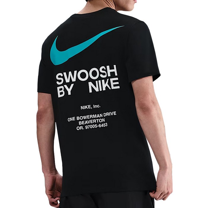 나이키 스우시 여름 반팔티 블랙민트 PGN짐쌕가방 지급