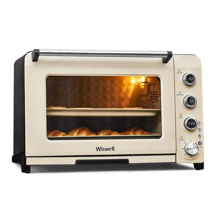 위즈웰 디지털 오븐 42L GL42AB 프리미엄 베이킹 오븐 컨벡션오븐 전기오븐 제과제빵오븐