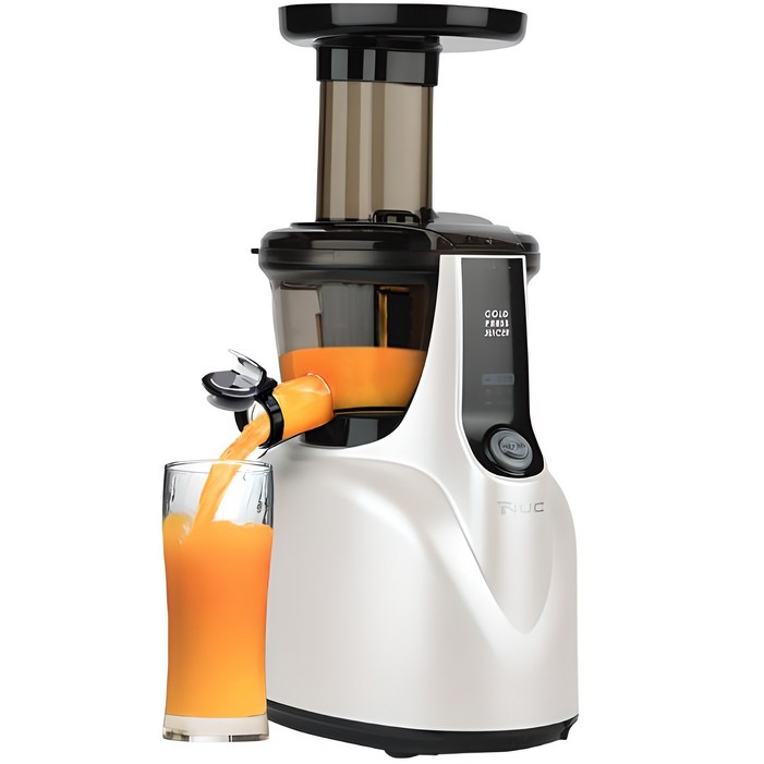 엔유씨 콜드프레스 주스 원액기, NJ110K, 매트화이트펄