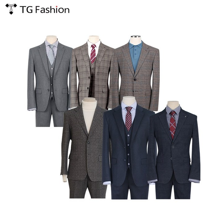 티지패션 TG패션 슬림핏 가을겨울 남성 정장세트 6종 모음 95110사이즈 70할인