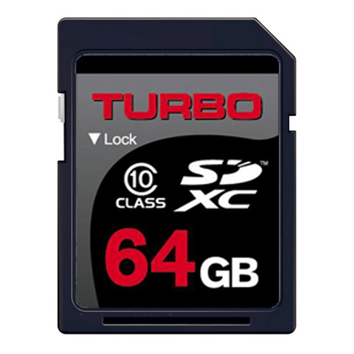 자바 TURBO SDXC64GB Class10 SD카드 메모리카드 64, 64GB, 1개