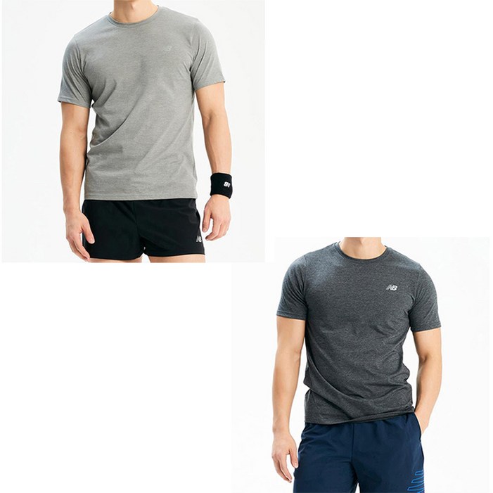 뉴발란스 ESS 퍼포먼스 반팔티 NBNEE2P211