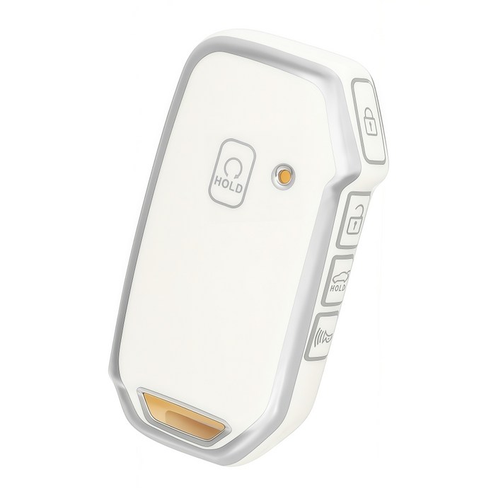 OFFCURVE 기아차   5버튼 스마트키 전체커버 TPU 키케이스, 스포티지 셀토스 쏘렌토 카니발 니로 K5 호환, 방수 초슬림 자동차 키커버