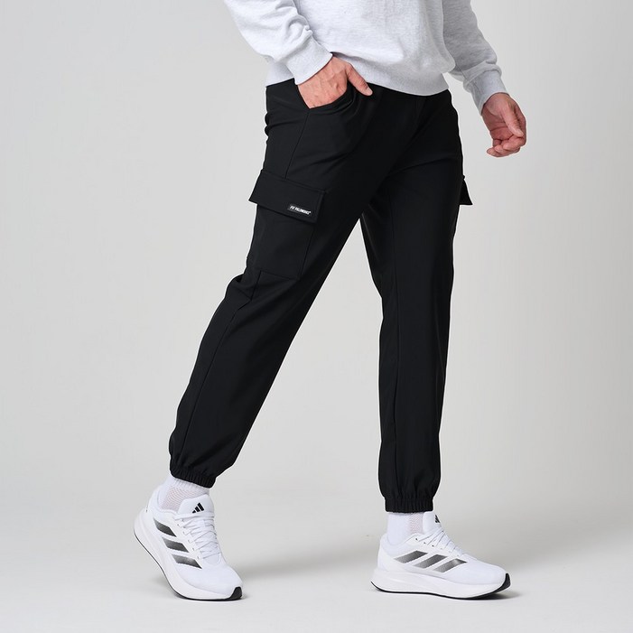 필드웍스 남성 봄가을 카고 조거팬츠 스판 건빵 바지