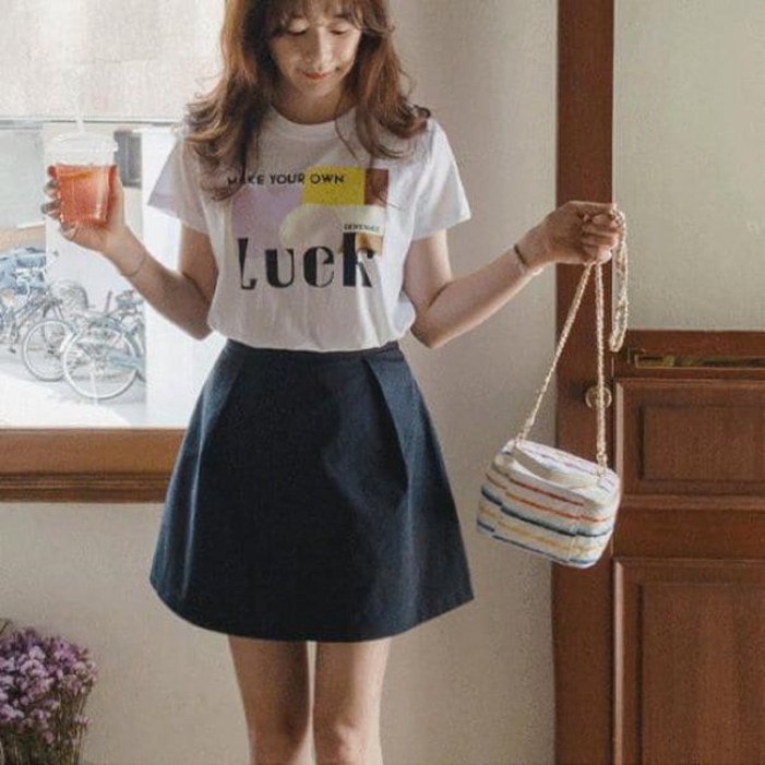 리린 리린지베르니 그래픽 프린팅 티 마감임박