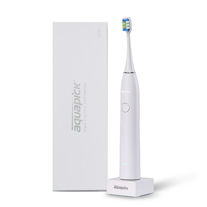아쿠아픽 음파 전동칫솔, AQ120, 혼합색상, 1개