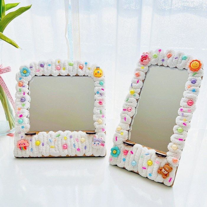 클레이 폼 미러 거울 만들기 세트 미술키트 단체 체험활동, 1개