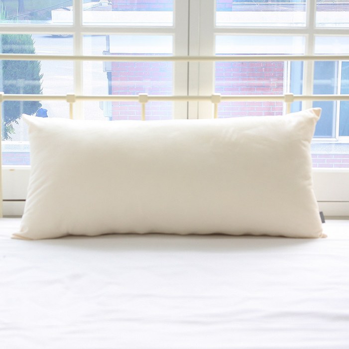 스타일공간 소프트극세사 쿠션커버, 아이보리