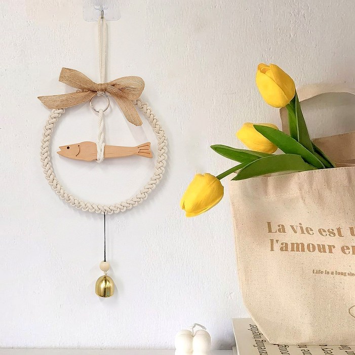 디바리빙 액막이 명태 태피스트리 인테리어 문종 집들이 개업 선물