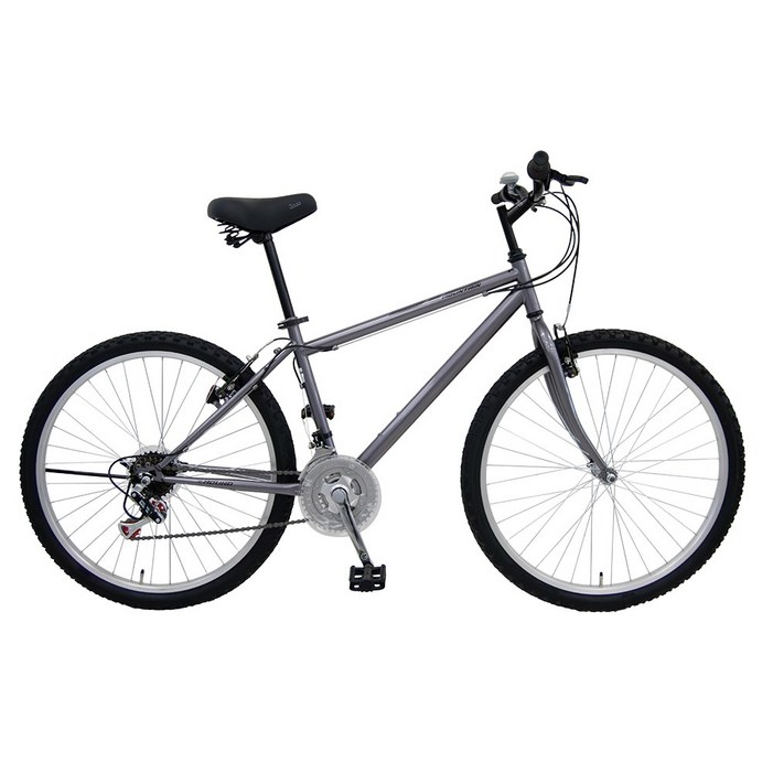 삼천리자전거 빅마운틴 21단 26인치 생활용 MTB 자전거 155cm, 다크실버, 1개, 170cm