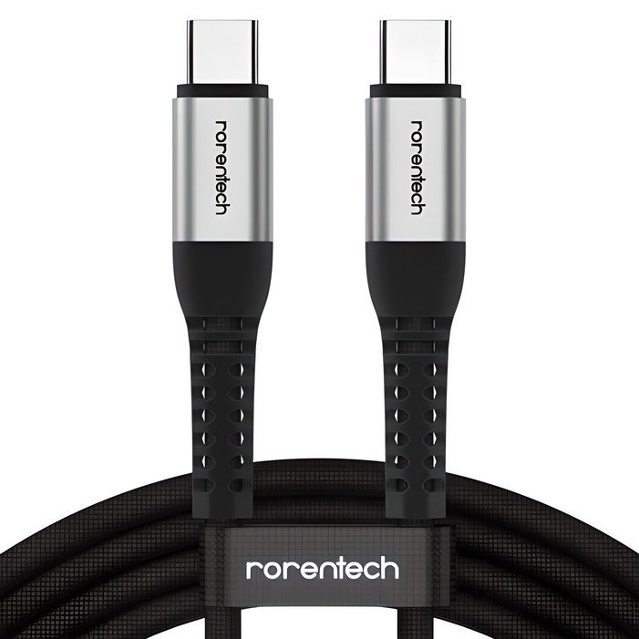 로랜텍 초고속 충전케이블 C타입-C타입 PD 60W
