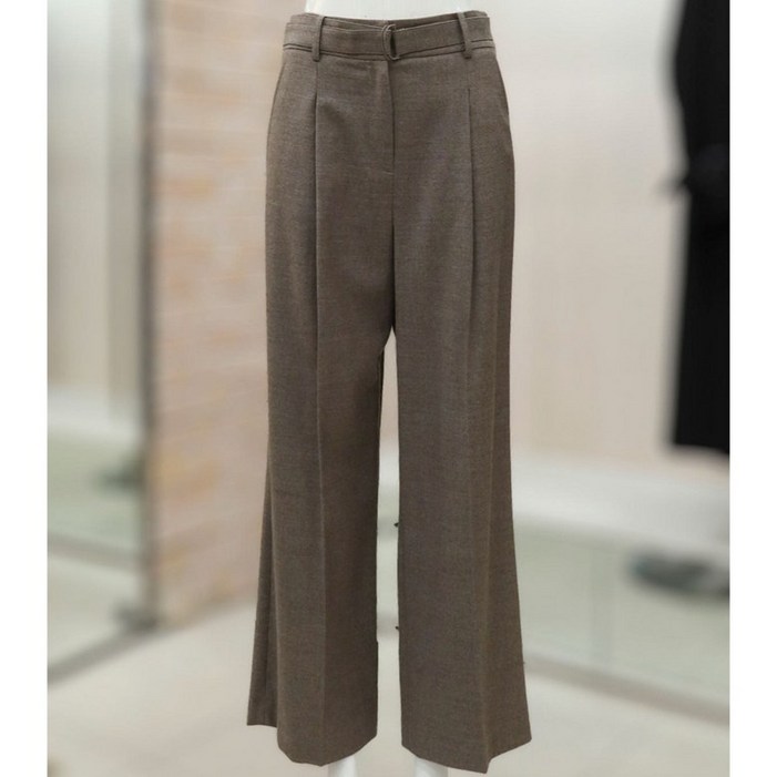 JJ JIGOTT JJ지고트 턱 디테일 롱 올 팬츠 GNAA0SLJ7_DG