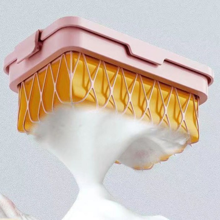 빨래 비누 케이스 거품망, 단일상품, 조각비누케이스, 1개