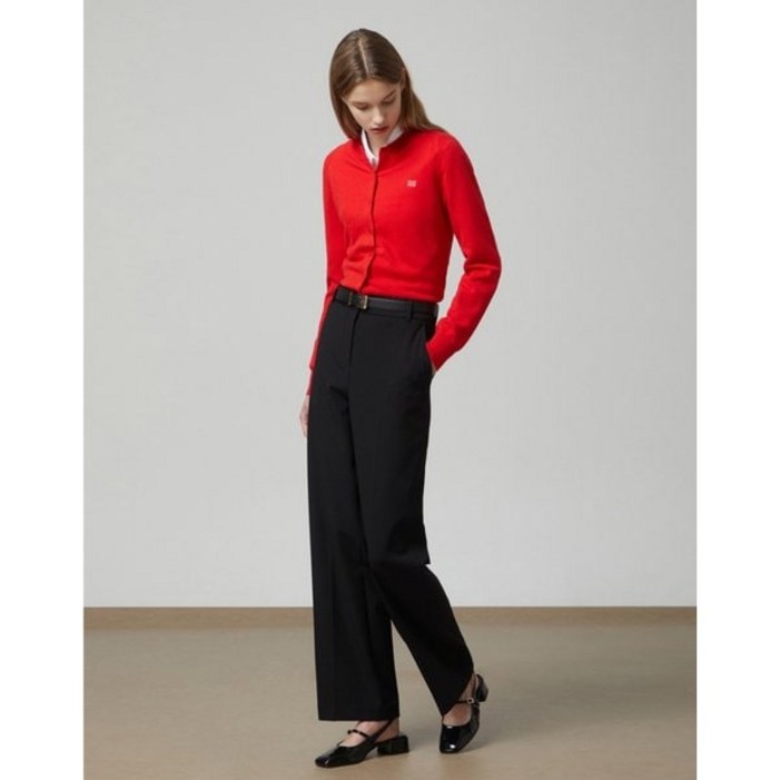 ZOOC 일자핏 슬랙스 바지 Z233MSA101DH1169838