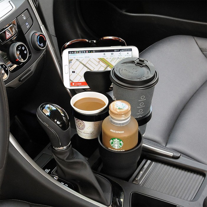 차아네 5단 멀티 컵홀더 블랙