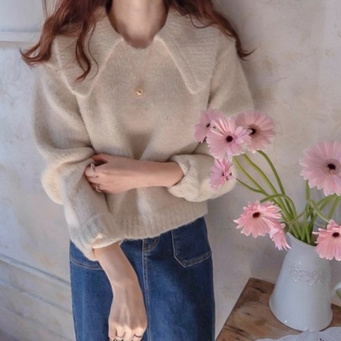 리린 LABEL 슈제니드 귀요미카라 도톰따스미 보송한 니트 2346064