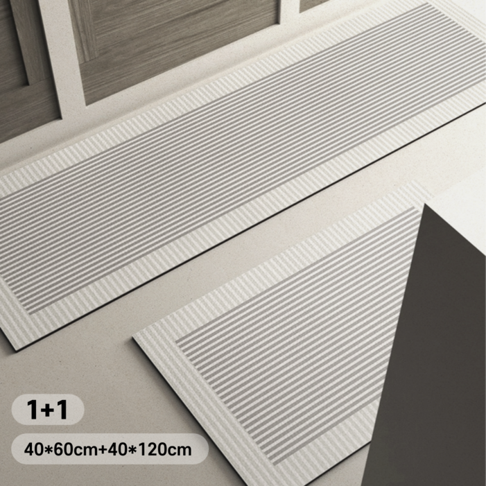 니드닛 규조토 주방 발매트 논슬립 2종 세트