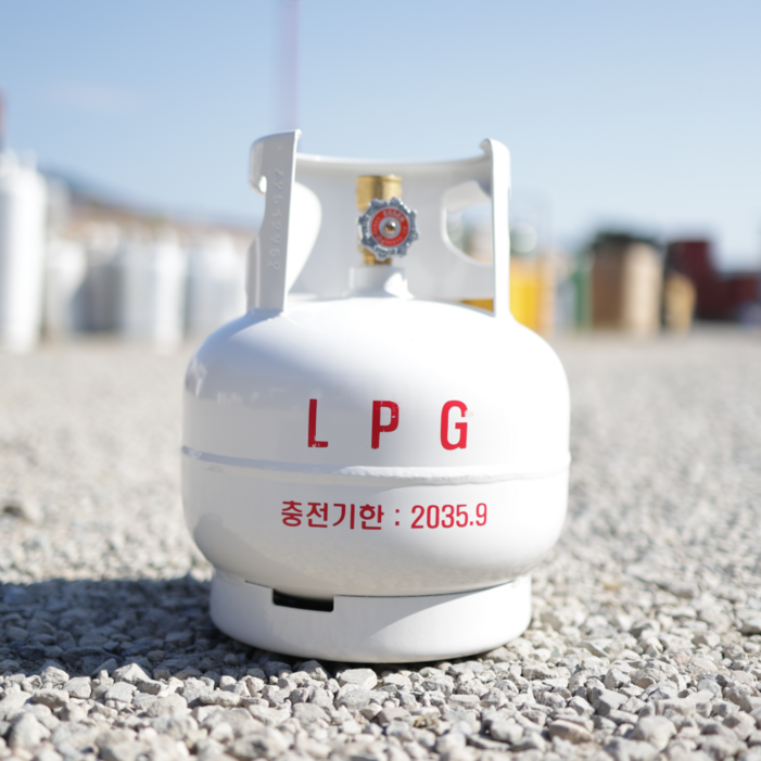 [2035.09] 3kg LPG가스통 + 안전마개