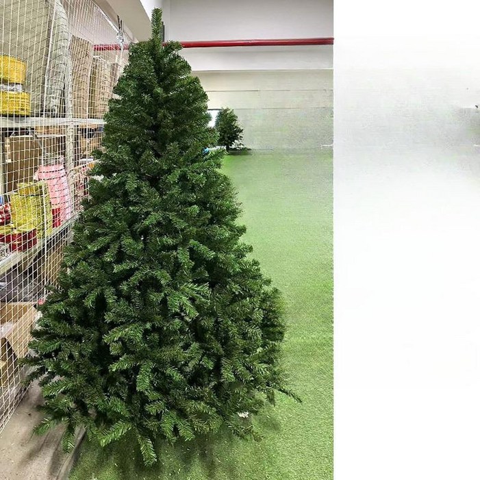 고급 접이식 크리스마스 트리 PVC 대형 인테리어 장식