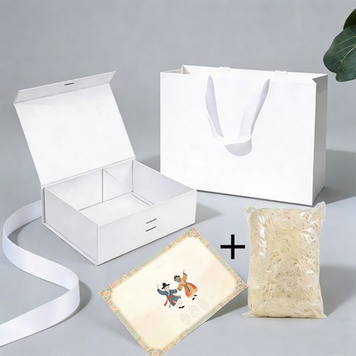 SC FMCG  선물상자 세트    선물 포장 박스  쇼핑백  선물포장 완충재축하카드  포함