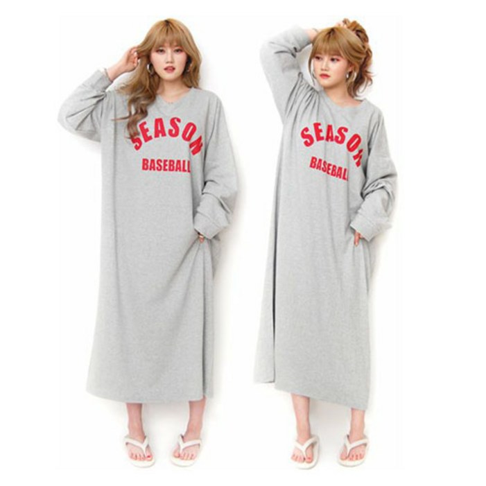 현이네 베이스볼 원피스 4 컬러 2XL 55 99 까지 빅사이즈 현이네 베이스볼 원피스 4 컬러 2XL 55 99 까지 빅사이즈