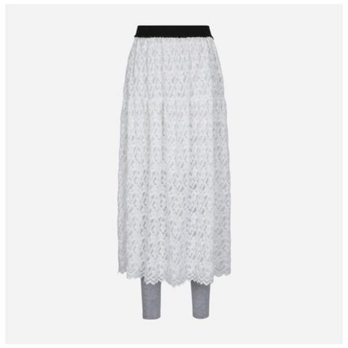 써스데이아일랜드 레깅스 레이어드 스커트 T256MSK145W 240014