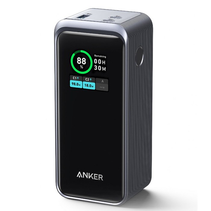 앤커 프라임 보조배터리 20,000mAh 200W, A1336, 블랙 앤커 프라임 보조배터리 20,000mAh 200W, A1336, 블랙