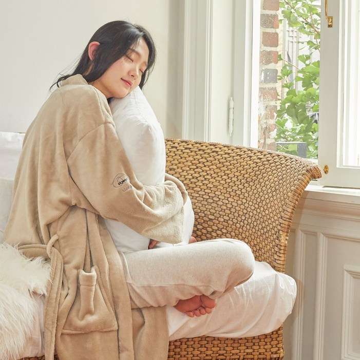 아르셰 올데이로브 루즈핏 극세사샤워가운 호텔샤워 목욕가운