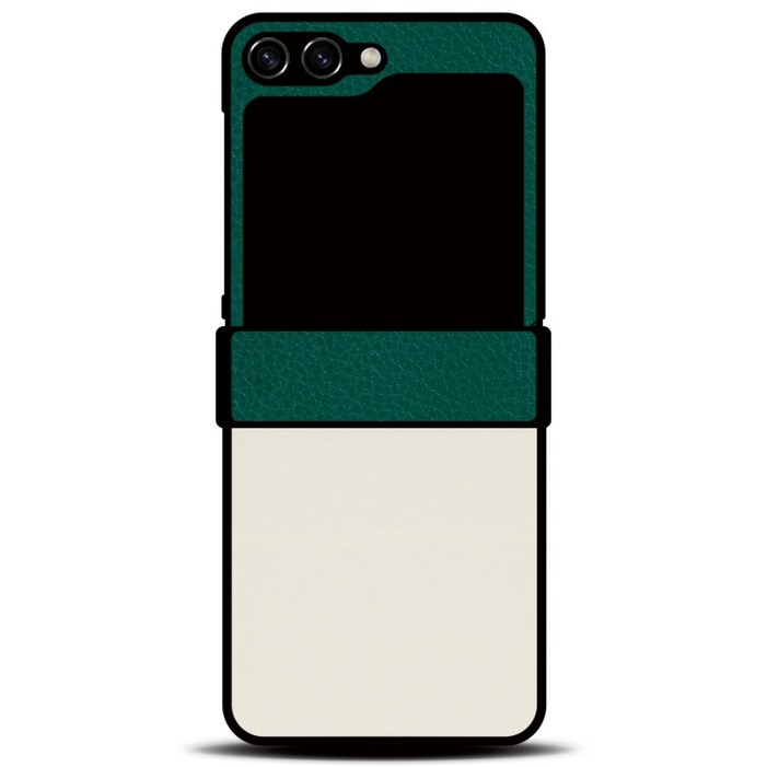 알피나 갤럭시 Z플립 호환 비스포크 레더자켓 케이스