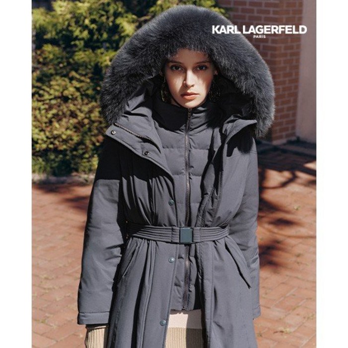 [최초가 399,000원] 칼라거펠트 프리메라 헝가리 구스 다운 코트632210