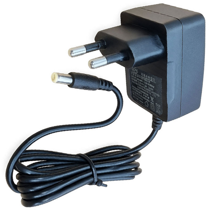 12V 1A 충전기 어댑터 아답터 직류전원장치 모니터 DC 5.5 x 2.5mm, 1개, 검정