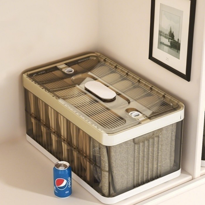 CUBBYCASE 옷바지 플라스틱 분리수납박스 서랍형 칸막이 정리함 옷장용 다층 정리바구니