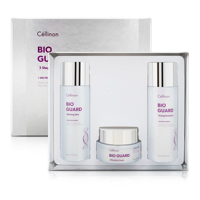 셀트리온 셀린온 바이오 가드 리프팅 스킨케어 3종세트 미백 주름개선 기능성