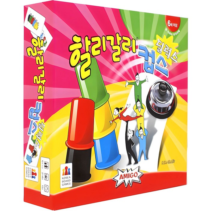 코리아보드게임즈 할리갈리 컵스 딜럭스 코리아보드게임즈 할리갈리 컵스 딜럭스