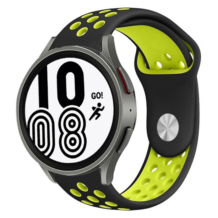 루아러블 갤럭시워치 호환 스포츠 펀치 리버스 실리콘 스트랩