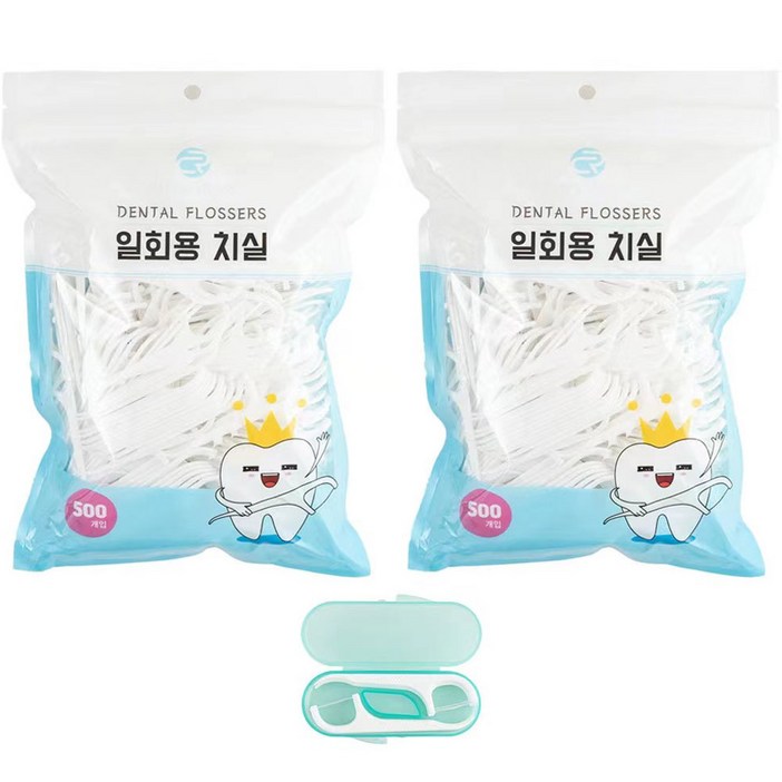 로얄클라쓰 일회용 치실 1010p 케이스, 1개, 1000개 로얄클라쓰 일회용 치실 1010p 케이스, 1개, 1000개