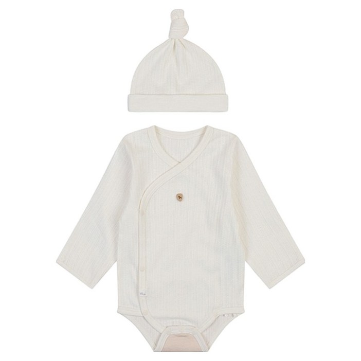 에뜨와 아동용 슈이 배내 바디수트 세트  쇼핑백