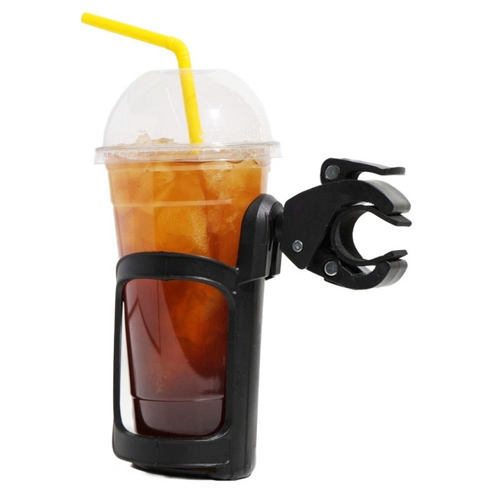 JUSTPICK 오토바이 스쿠터 유모차 대용량 컵홀더 거치대