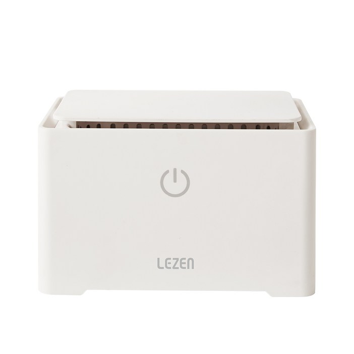 르젠 2단조절 가정용 초음파 세척기 화이트, LZWSW01